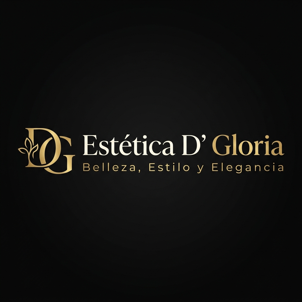 Logotipo Horizontal Estética D' Gloria